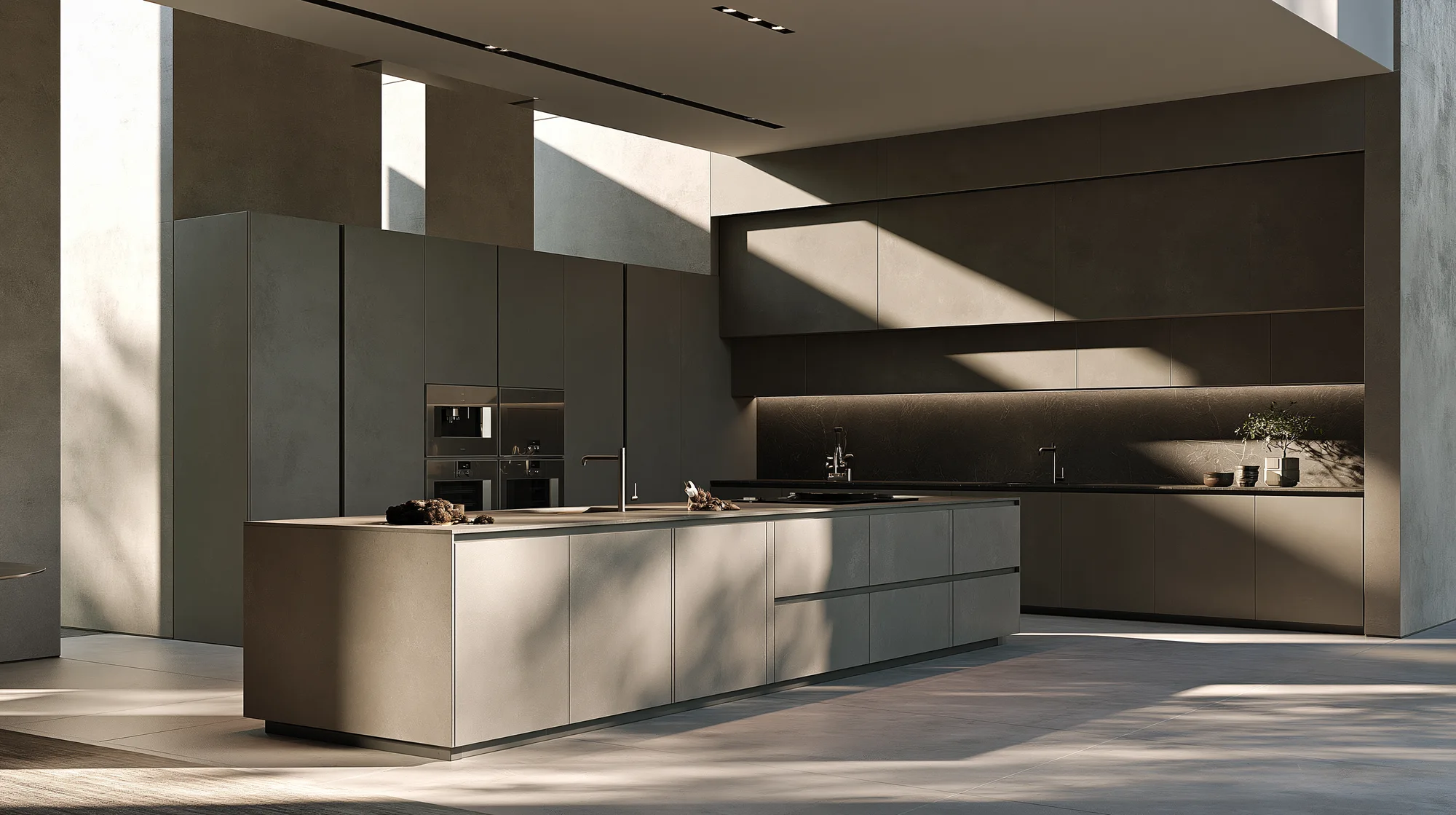 Cocina Grupo ACB en gris piedra